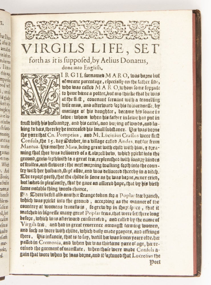 The Thirteene Bookes of Aeneidos. The first twelve beeing the worke of the diuine poet, Virgil Maro, and the thirteenth, the supplement of Maphæus Vegius. Translated into English verse, to the first third part of the tenth booke, by Thomas Phaer Esquier: and the residue finished, and now newly set forth for the delight of such as are studious in poetrie: By Thomas Twyne, Doctor in Physicke.