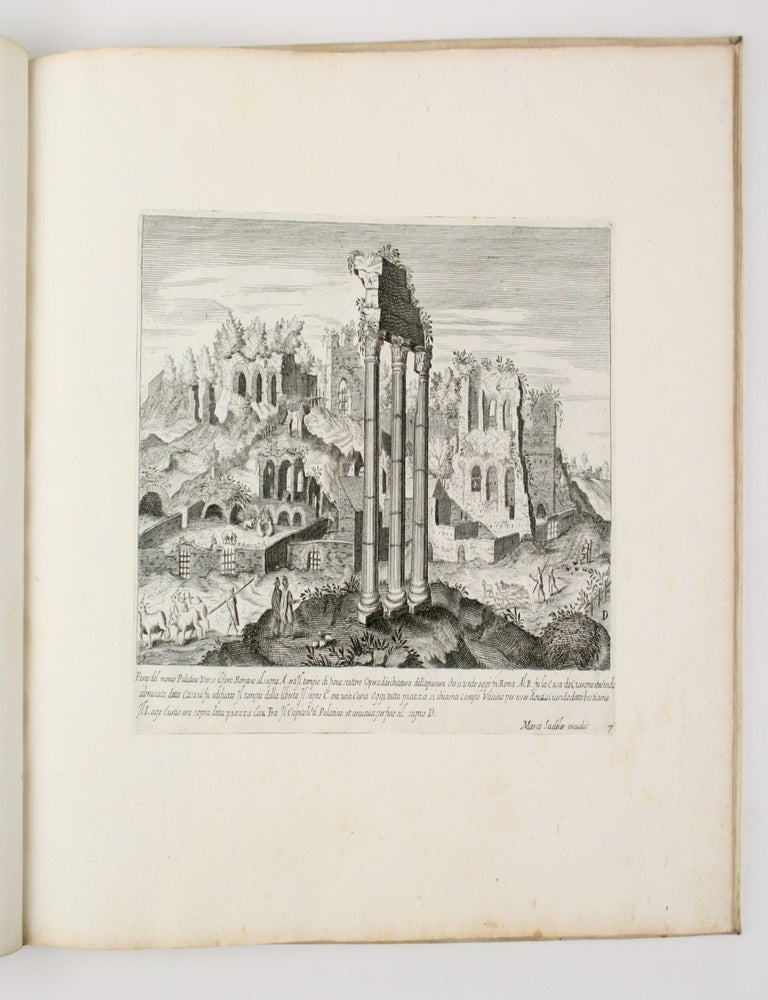 Vestigi delle antichita di Roma Tivoli Pozzvolo et altri luochi. Con privilegio di sua Sac. Ces. Mae. Stampati in Praga da Aegidio Sadeler scultore di essa mae 1606.