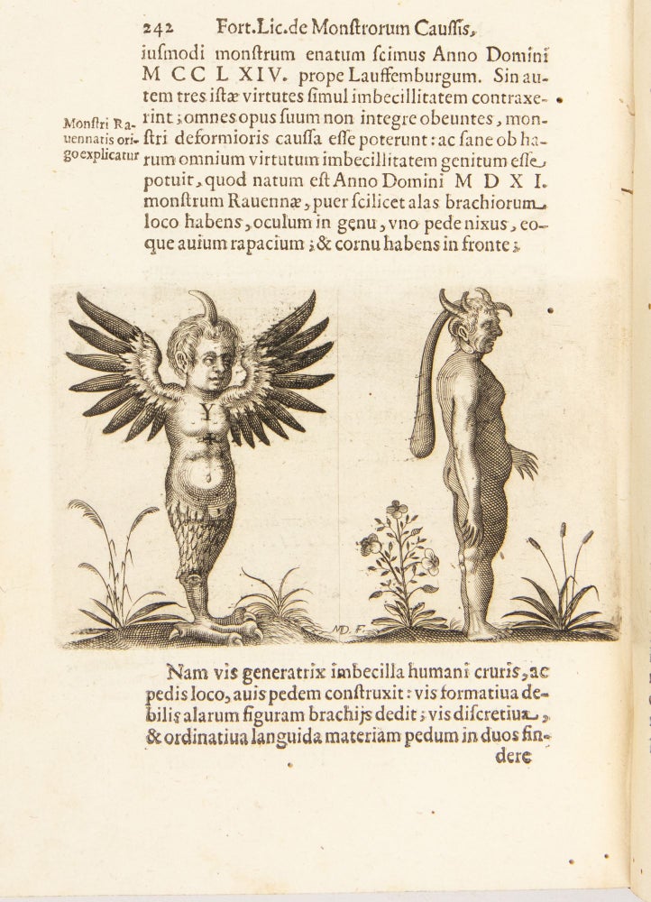 De Monstrorum Natura, Caussis, et differentiis Libri duo. Aeneis iconibus ornate et aucti.