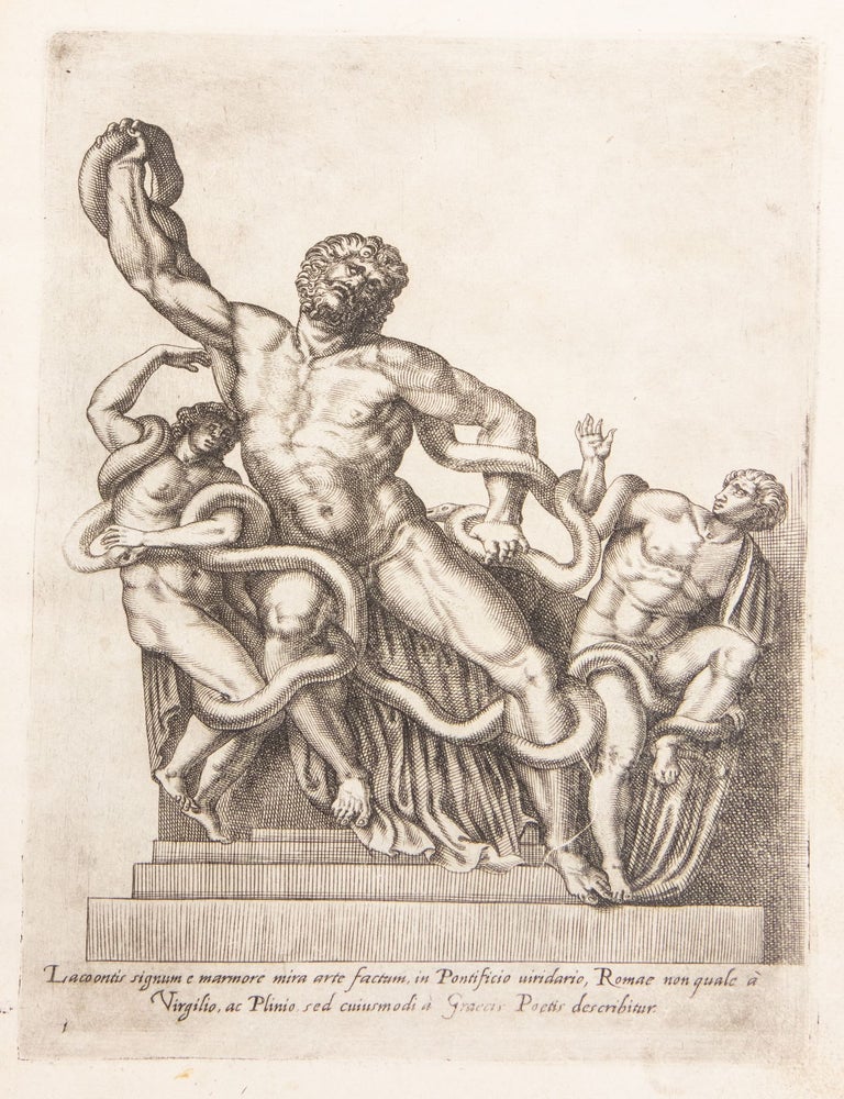 Item #3862 Antiquarum statuarum urbis Romae primus et secundus liber. Ludouico Madrucio S.R.E....