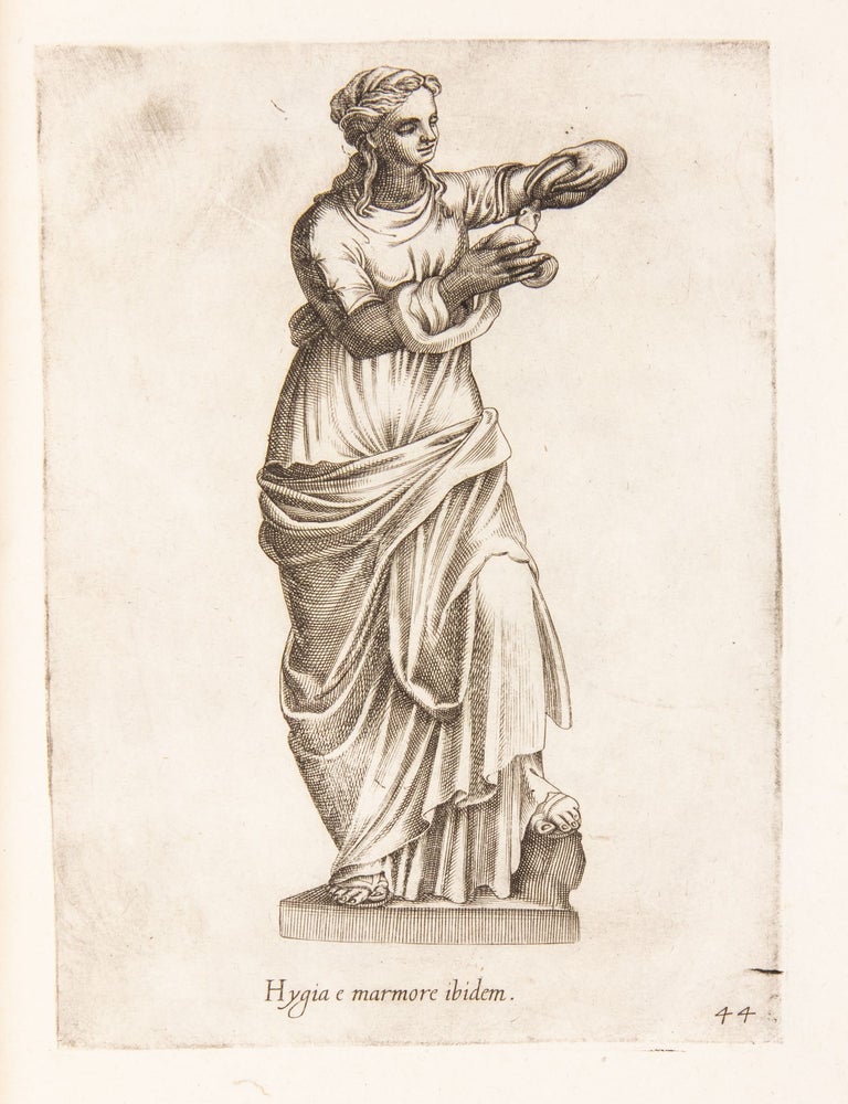 Antiquarum statuarum urbis Romae primus et secundus liber. Ludouico Madrucio S.R.E. Card amplissimo dic. Baptista de Caualleriis authore