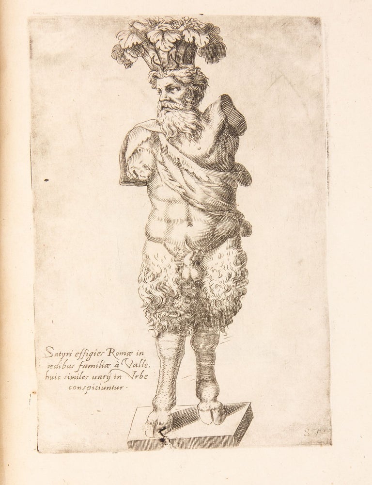 Antiquarum statuarum urbis Romae primus et secundus liber. Ludouico Madrucio S.R.E. Card amplissimo dic. Baptista de Caualleriis authore