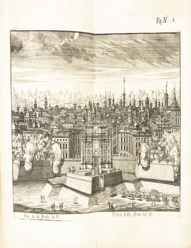 La Sontuosa Illuminazione della Città di Torino per l'Augusto Sposalizio delle Reali Maesta' di Carlo Emmanuele Re di Sardegna e di Elisabetta Teresa di Lorena.