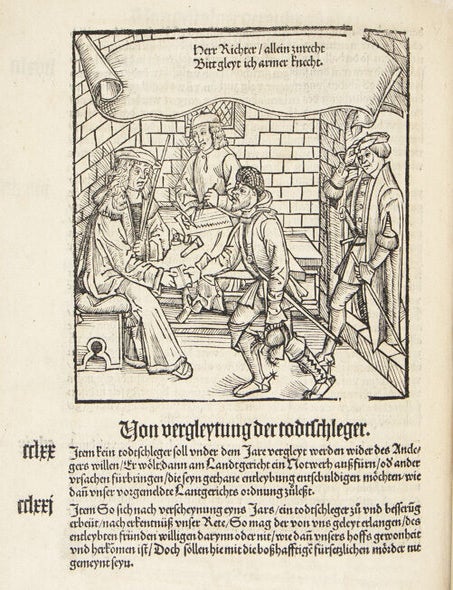 Bambergische halszgerichts Ordenung.