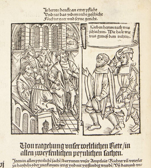 Bambergische halszgerichts Ordenung.