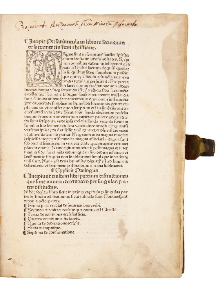 De sacramentis Christianae fidei.