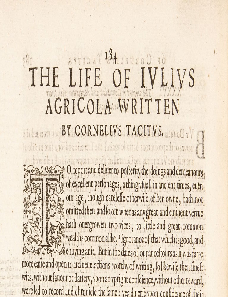 The Annales of Cornelius Tacitus. The Description of Germanie.