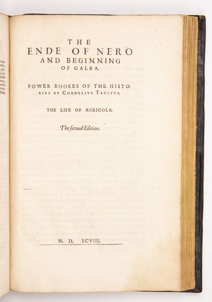 The Annales of Cornelius Tacitus. The Description of Germanie.