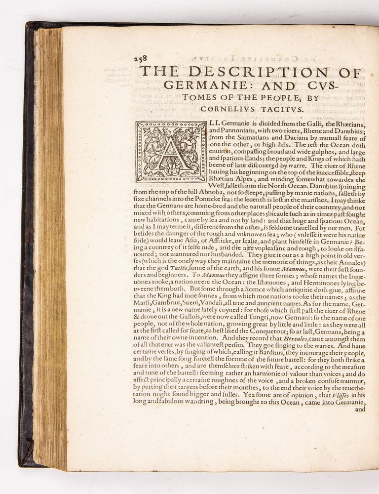 The Annales of Cornelius Tacitus. The Description of Germanie.