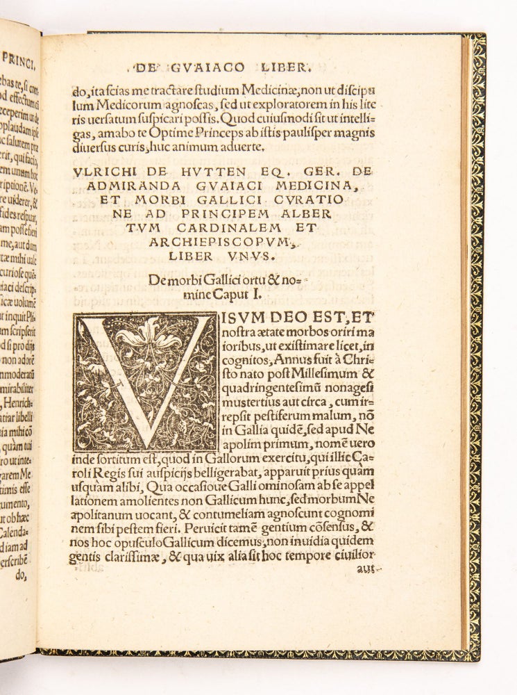 De gvaiaci medicina et morbo gallico liber unus.