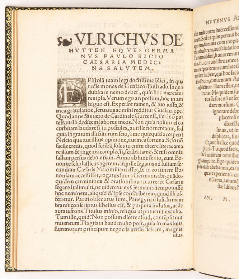 De gvaiaci medicina et morbo gallico liber unus.