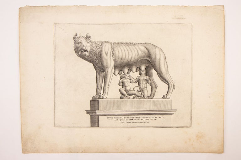 The She-wolf with Romulus and Remus