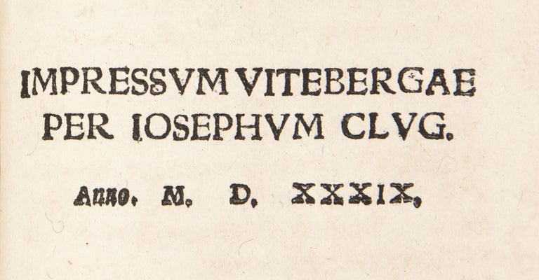 De ecclesiae autorita/tate (sic!) & de veterum scriptis libellus