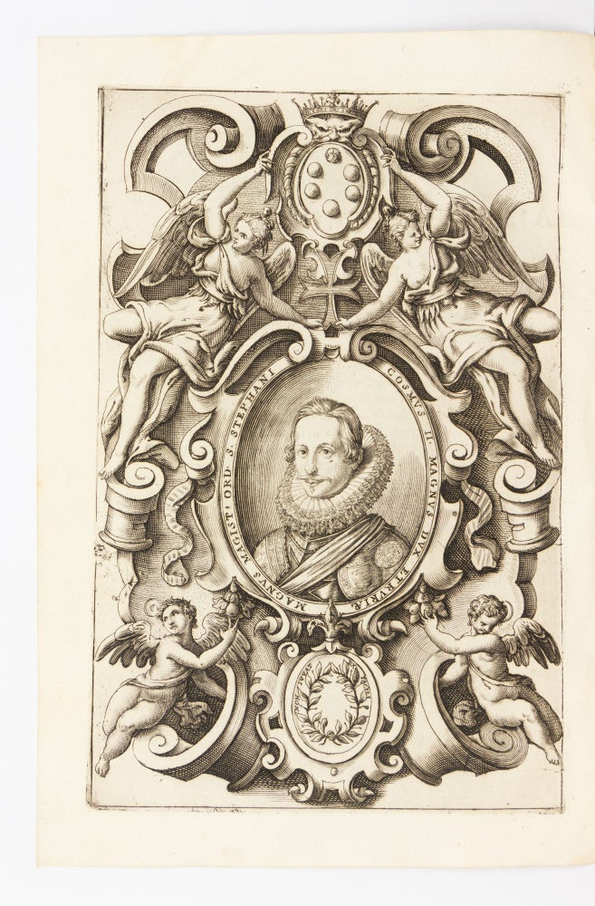 Esequie fatte in Venetia dalla natione fiorentina al Ser. D. Cosimo II, quarto Gran Duca di Toscana il di 25 di Maggio 1621. Orazione di Giulio Strozzi recitata da lui in Venetia nell'esequie del Serenissimo D. Cosimo II…
