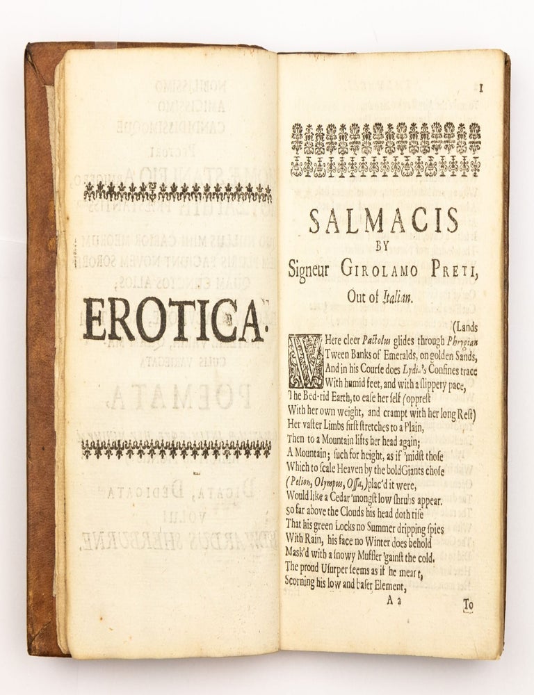 Salmacis, Lyrian & Sylvia, Forsaken Lydia, the Rape of Helen, a Comment thereon with Several other Poems and Translations.