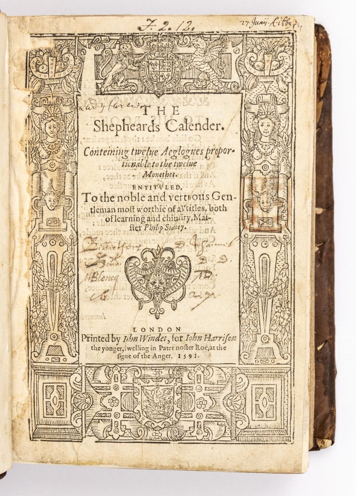 Three works bound together: I. The Shepheards Calender (1591); II. The Faerie Queene (1596); III. Colin Clouts Come Home Againe (1595)