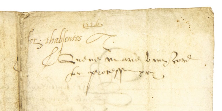 Letter on vellum signed "Marye the Quene" to Lord Paget, signed at head, titled at head "By the King and Quene".