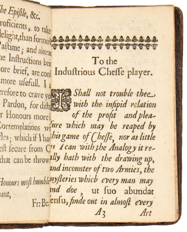 The Royall Game of Chesse-Play. Sometimes The Recreation of the late King, with many of the Nobility. Illustrated with almost an hundred Gambetts. Being The study of Biochimo the famous Italian.