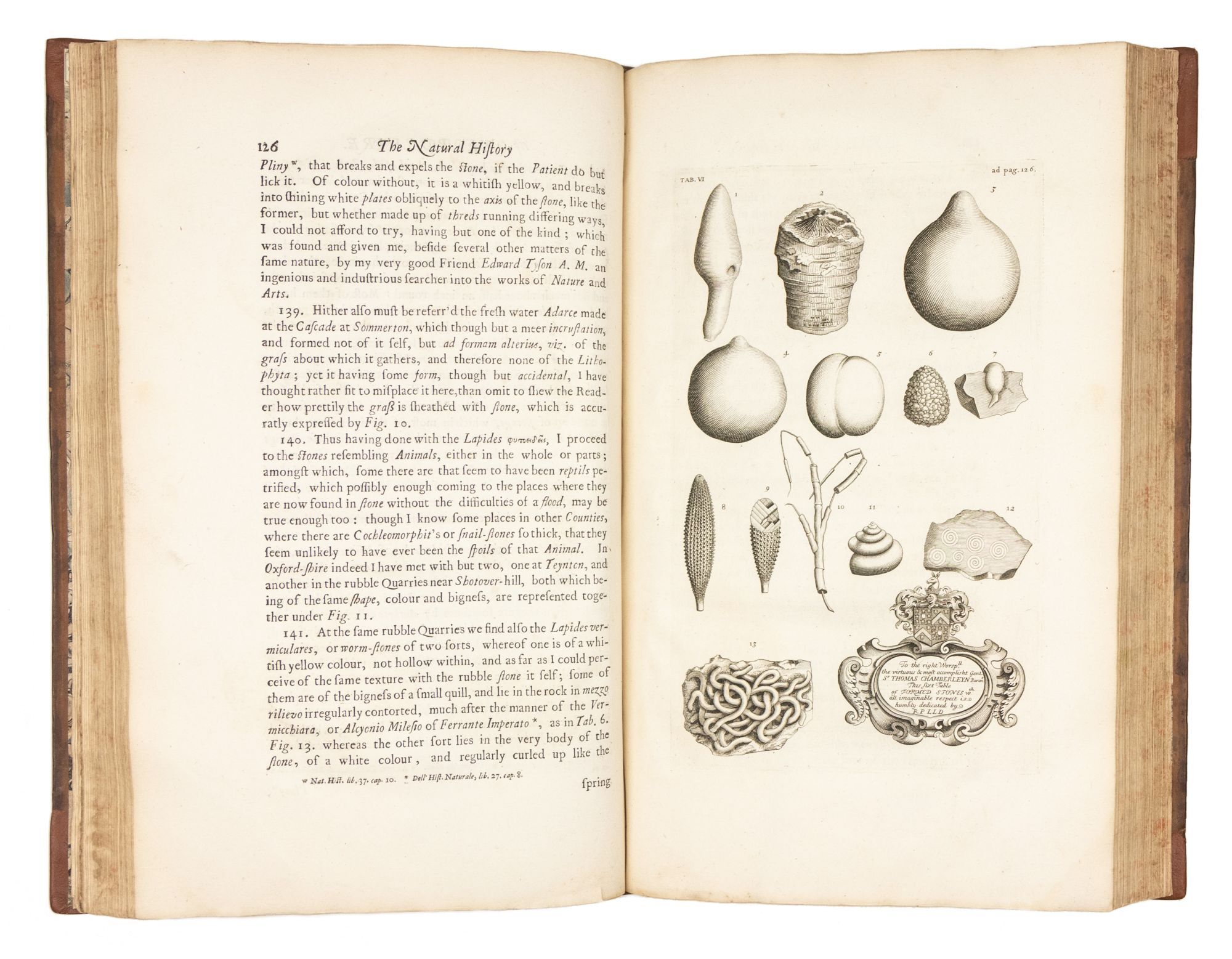 Robbert Plot The Natural History of Oxford-shire, Being an Essay toward the Natural ...