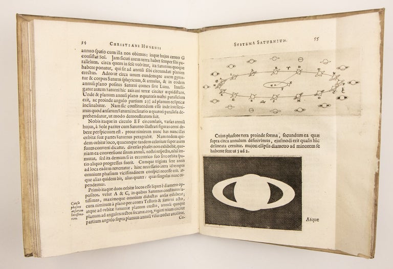 Systema Saturnium, sive de causis mirandorum Saturni phaenomenon, et comite eius planeta novo.