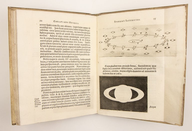 Systema Saturnium, sive de causis mirandorum Saturni phaenomenon, et comite eius planeta novo.