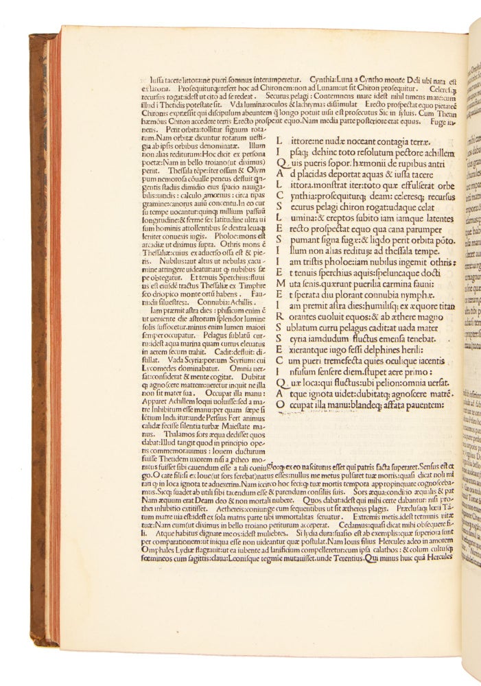 Tibulli Elegiae cum comm. Bernardini Veronensi. Catulli Carmina cum comm. Antonini Partheni. Propertii Elegiae cum comm. Philippi Beroladi