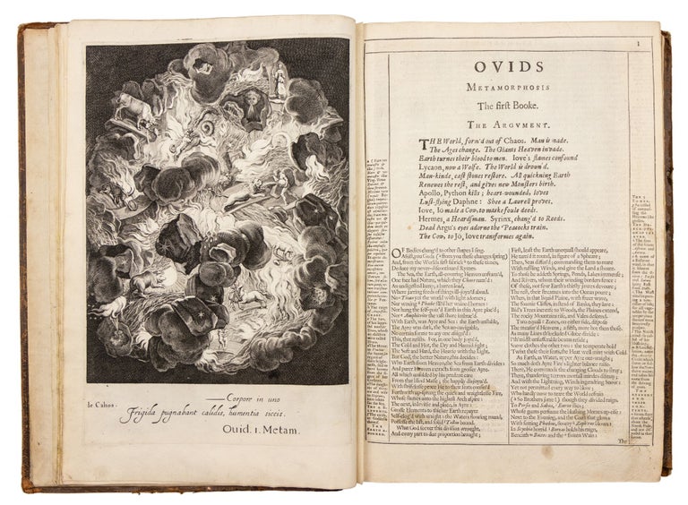 Item #4781 Ovid’s Metamorphosis Englished, Mythologiz’d, and Represented in Figures. An Essay...