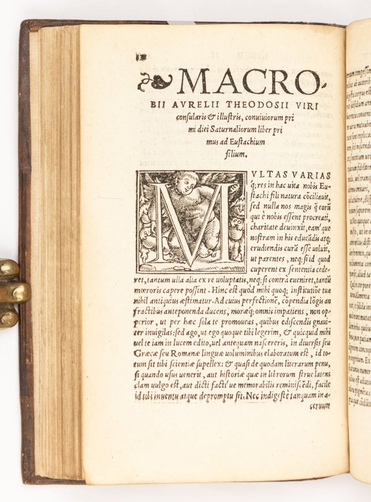Macrobii aurelii theodosii viri consularis in Somnium Scipionis, libri II. Eiusdem Saturnaliorum libri VII. Nunc denuo recogniti, & multis in locis aucti.