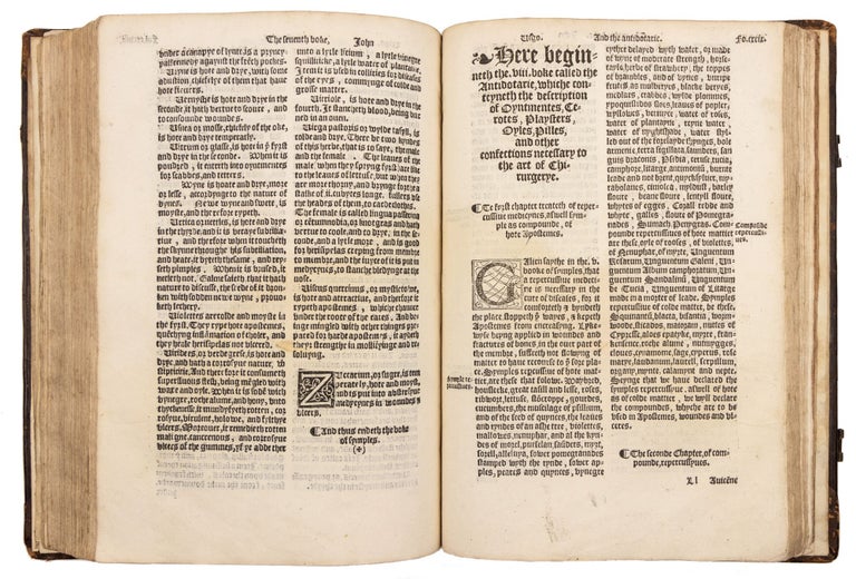 The most excelent worckes of chirurgery, made and set forth by maister Iohn Vigon, head chirurgien of oure tyme in Italy, traunslated into Englishe. Wherunto is added an exposition of straunge termes and vnknowen symples, belongynge vnto the arte.