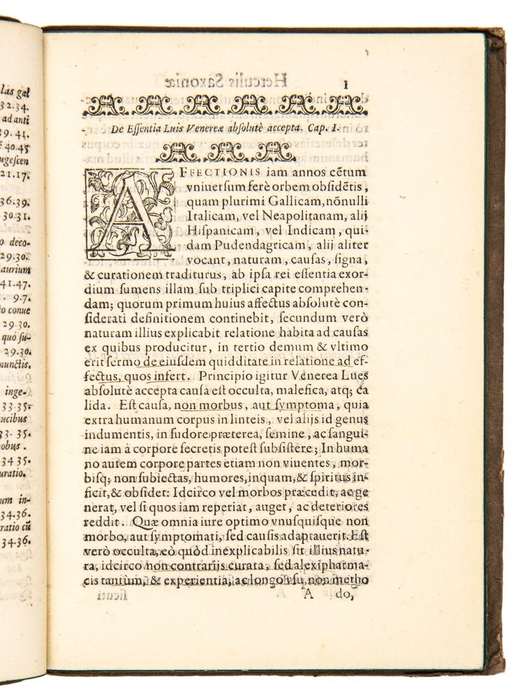 Luis Venereae Perfectissimus Tractatus…exceptus, in capita distinctus, indice locupletatus, luciq; datus: opera. Andreghetti Andreghettii.