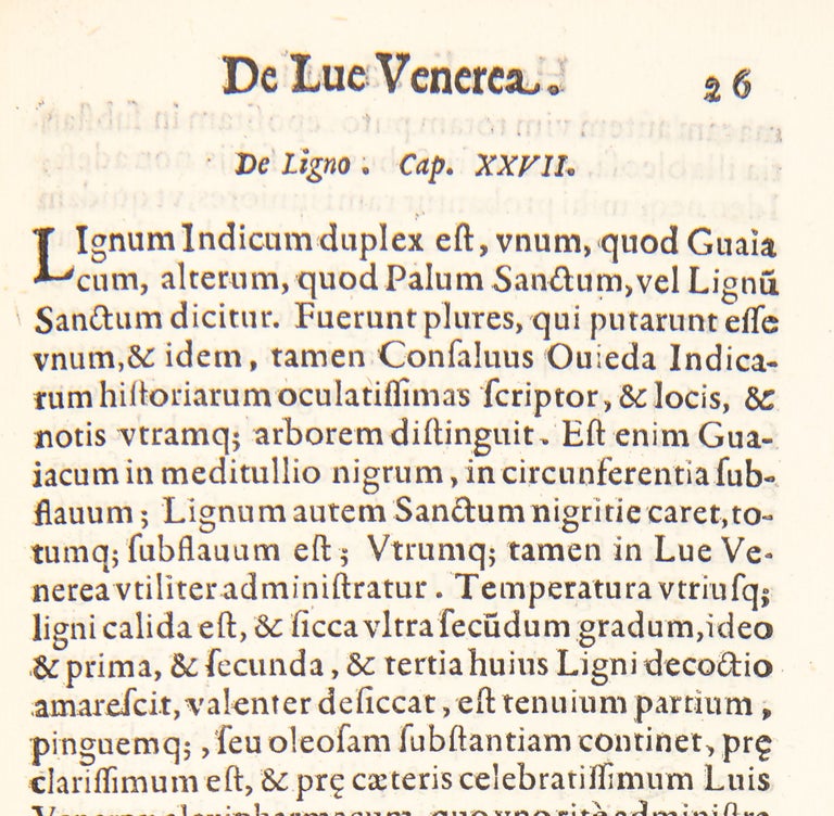 Luis Venereae Perfectissimus Tractatus…exceptus, in capita distinctus, indice locupletatus, luciq; datus: opera. Andreghetti Andreghettii.
