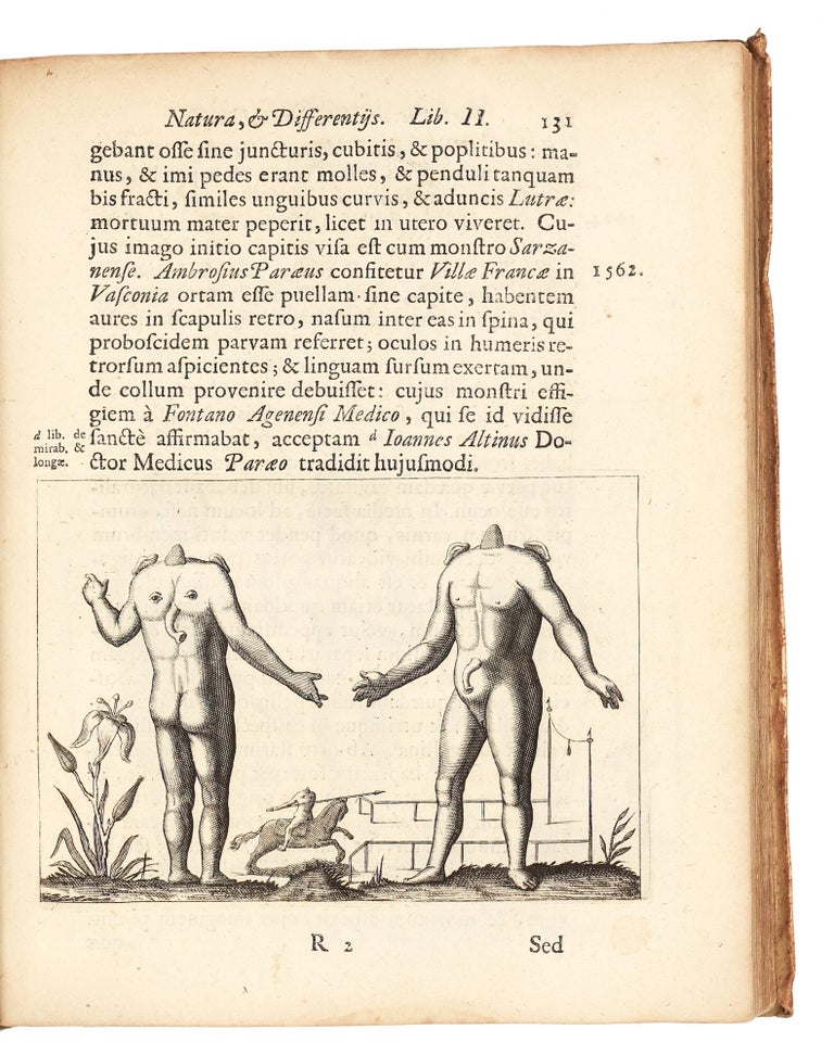 Fortunius Licetus De Monstris. Ex recensione Gerardi Blasii, M. D. & P. P. Qui Monstra quaedam nova & rariora ex recentiorum scriptis addidit. Editio Novissima. Iconibus illustrata.