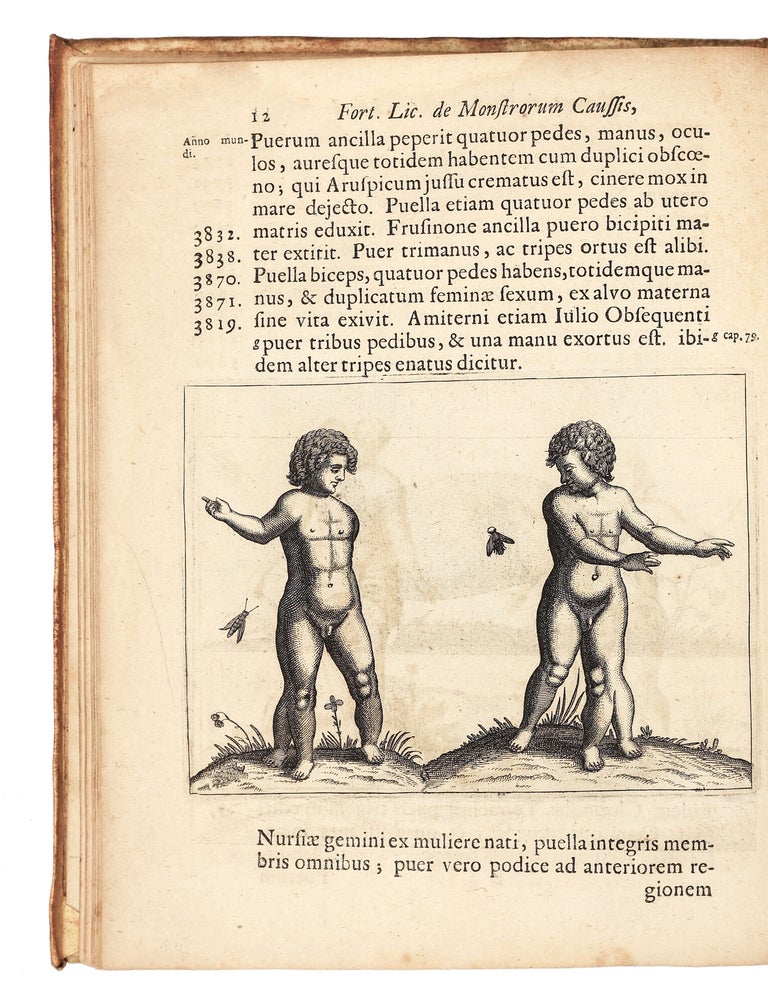 Fortunius Licetus De Monstris. Ex recensione Gerardi Blasii, M. D. & P. P. Qui Monstra quaedam nova & rariora ex recentiorum scriptis addidit. Editio Novissima. Iconibus illustrata.