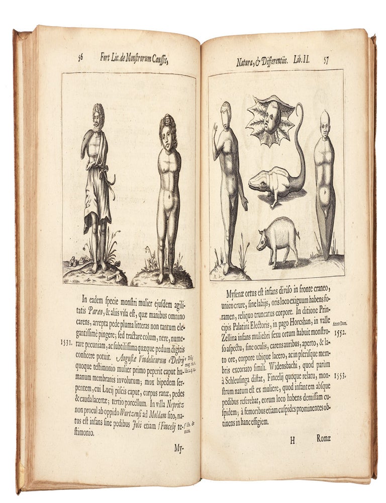 Fortunius Licetus De Monstris. Ex recensione Gerardi Blasii, M. D. & P. P. Qui Monstra quaedam nova & rariora ex recentiorum scriptis addidit. Editio Novissima. Iconibus illustrata.