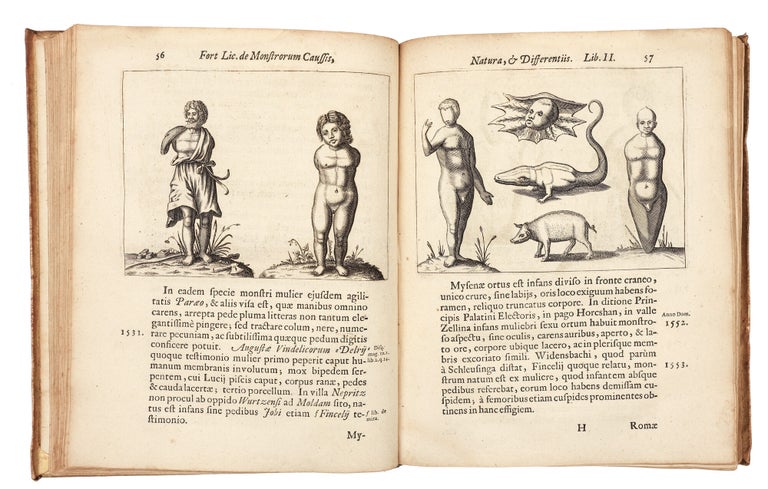Fortunius Licetus De Monstris. Ex recensione Gerardi Blasii, M. D. & P. P. Qui Monstra quaedam nova & rariora ex recentiorum scriptis addidit. Editio Novissima. Iconibus illustrata.