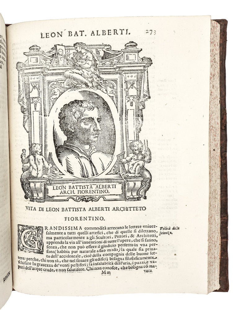 Le vite de' pi&ugrave; eccellenti pittori, scultori et architetti di Giorgio Vasari, pittore & architetto aretino; parte prima e seconda [-terza] ; in questa nuoua edizione diligentemente riviste, ricorrette, accresciute d'alcuni ritratti, & arricchite di postille nel margine.