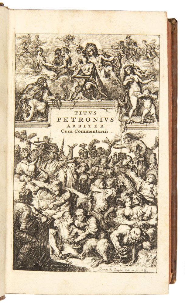 Item #5093 Satyricon, Cum Fragmento nuper Tragurii reperto. Accedunt diversorum Poetarum Lusus in...