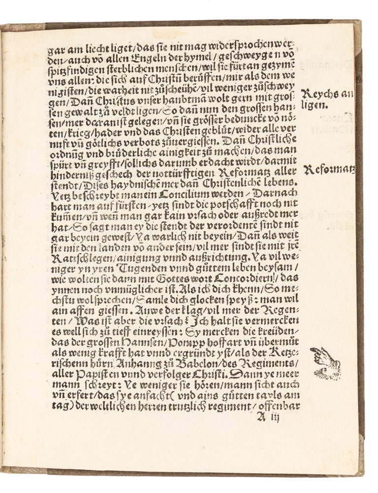 Two separately published works by the Reformer Johann Locher, addressed ...