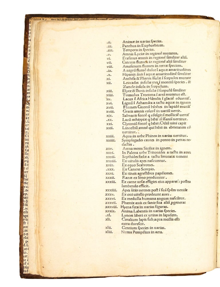 Metamorphoses. Ed. Barnabas Celsanus.
