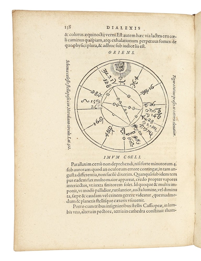 Dialexis de novae et prius incognitae stellae inusitatae magnitudinis et splendidissimi luminis apparitione, & de eiusdem stellae vero loco constituendo. Accesserunt aliorum quoque doctissimorum virorum de eadem stella scripta.