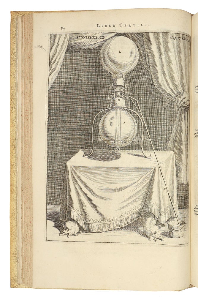 Experimenta Nova (ut vocantur) Magdeburgica De Vacuo Spatio Primùm à R.P. Gaspare Schotto, è Societate Jesu, & Herbipolitanae Academiae Matheseos Professore: Nunc verò ab ipso Auctore Perfectiùs edita, variisque aliis Experimentis aucta. Quibus accesserunt simul certa quaedam De Aeris Pondere circa Terram; de Virtutibus Mundanis, & Systemate Mundi Planetario; sicut & de Stellis Fixis, ac Spatio illo Immenso, quod tàm intra quam extra eas funditur.