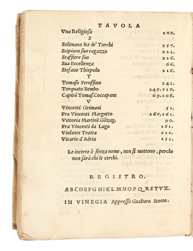 Lettere della molto illustre sig.ra donna Lucretia Gonzaga da Gazuolo con gran diligentia raccolte, & &agrave; gloria del sesso feminile nuovamente in luce poste.