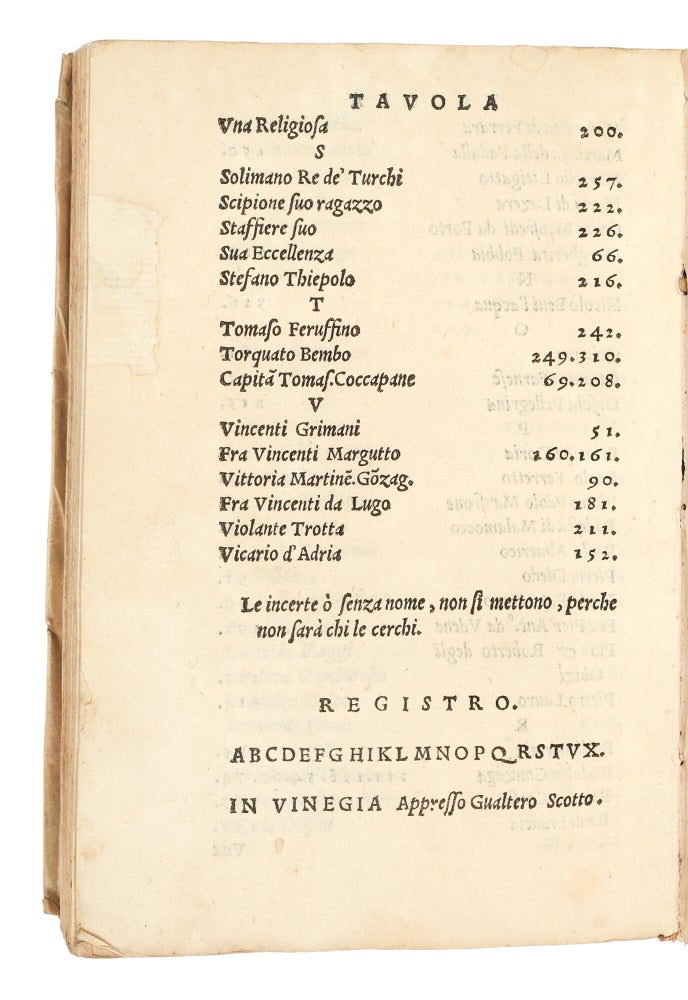 Lettere della molto illustre sig.ra donna Lucretia Gonzaga da Gazuolo con gran diligentia raccolte, & à gloria del sesso feminile nuovamente in luce poste.