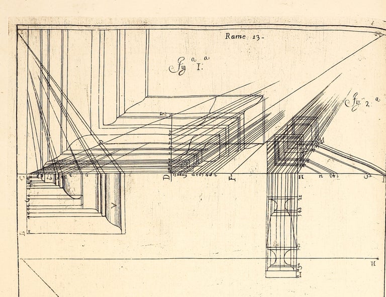 L’Archittettura civile preparata su la geometria, e ridotta alle prospettive. Considerazioni pratiche di Ferdinando Galli Bibiena cittadino Bolognese Architetto Primario, Capo Mastro Maggiore, e Pittore di Camera, e Feste di Teatro della Maestà, Dissegnate e descritte in cinque parti. La prima contiene la Geometria, e avvertimenti, prima che à fabbricar si pervenga. La seconda. un utile Trattato dell’Architettura civile in generale, e le divisioni di essa molto facilitate. La Terza. La Prospettiva commune, orizontale, e di sotto in sù. La Quarta. Un brieve discorso di Pittura, e la Prospettiva per li Pittori di Figure, colla nuova Prospettiva delle Scene Teatrali vedute per angolo, oltre le praticate da tutti gli altri. La Quinta. La Mecanica, ò arte di movere, reggere, e traspostar pesi. Dedicata Alla Sacra Cattolica Real Maestà di Carlo III. Re delle Spagne, d’Ungheria, Boemia &c.