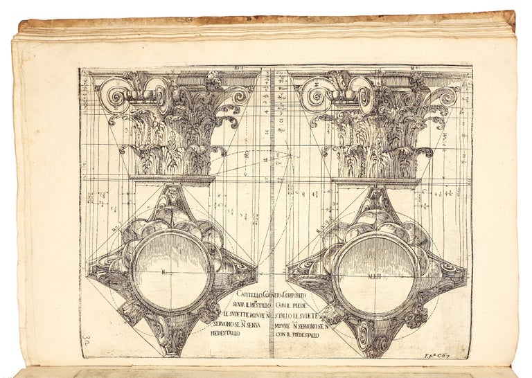 L’Archittettura civile preparata su la geometria, e ridotta alle prospettive. Considerazioni pratiche di Ferdinando Galli Bibiena cittadino Bolognese Architetto Primario, Capo Mastro Maggiore, e Pittore di Camera, e Feste di Teatro della Maestà, Dissegnate e descritte in cinque parti. La prima contiene la Geometria, e avvertimenti, prima che à fabbricar si pervenga. La seconda. un utile Trattato dell’Architettura civile in generale, e le divisioni di essa molto facilitate. La Terza. La Prospettiva commune, orizontale, e di sotto in sù. La Quarta. Un brieve discorso di Pittura, e la Prospettiva per li Pittori di Figure, colla nuova Prospettiva delle Scene Teatrali vedute per angolo, oltre le praticate da tutti gli altri. La Quinta. La Mecanica, ò arte di movere, reggere, e traspostar pesi. Dedicata Alla Sacra Cattolica Real Maestà di Carlo III. Re delle Spagne, d’Ungheria, Boemia &c.