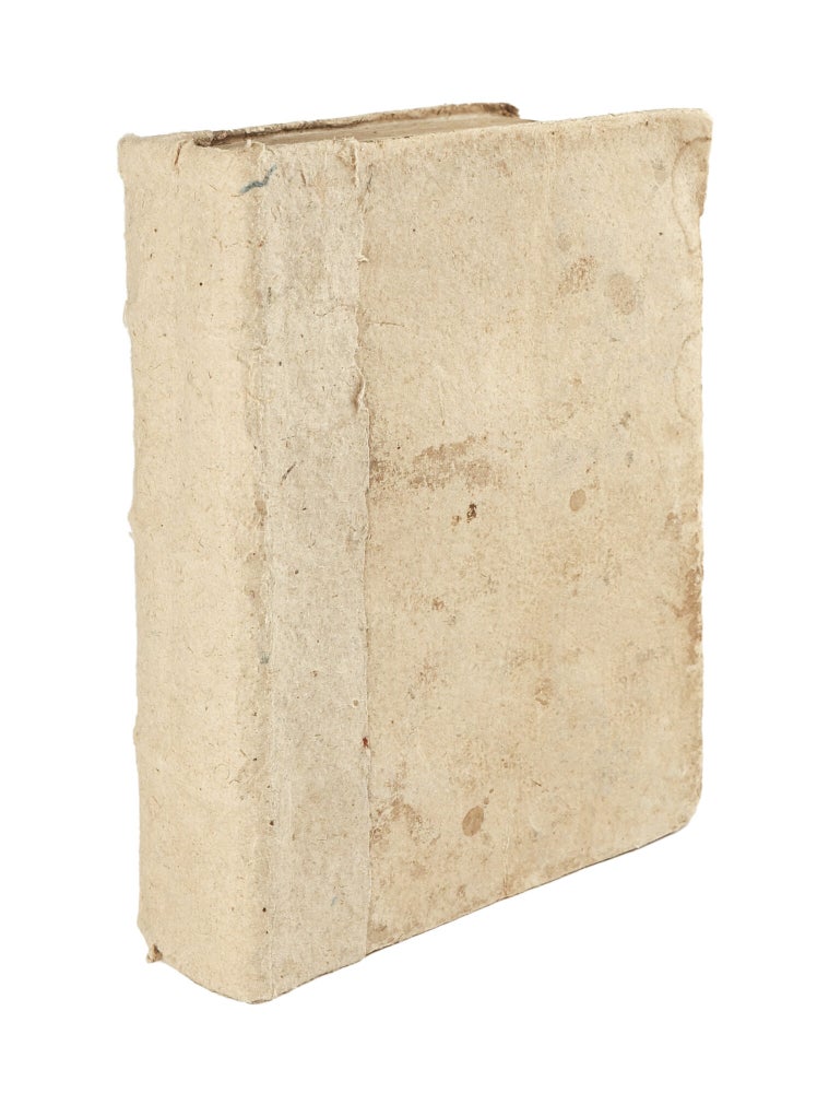 Sammelband of Five Works by Fortunio Liceti: “De regulari motu minimaque parallaxi cometarum caelestium disputationes,” “De terra unico centro motus singularum caeli particularum disputationes,” “De centro, & circumferentia libri duo,” “De natura, et arte libri duo,” “De luminis natura & efficientia libri tres”.