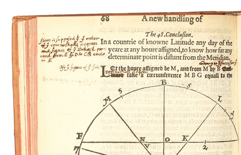 A New Handling of the Planisphere. Wherein are contained all those Definitions, Theoremes, and Problemes, which are necessarie to the vnderstanding and practising of the principall Conclusions Astronomicall and Geographicall, both according to the vulgar manner, performed by the Astrolabe, and otherwise, by a plaine Circle diuided into 360. degrees, and by two right lines crossing the Center at right Angles
