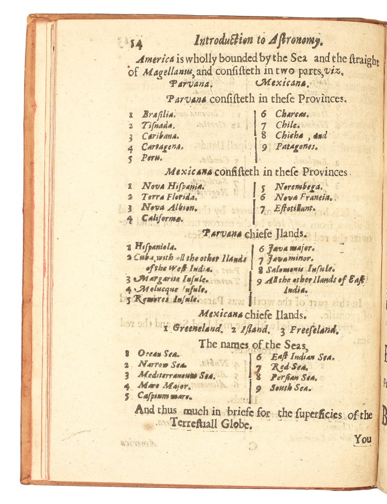 A New Handling of the Planisphere. Wherein are contained all those Definitions, Theoremes, and Problemes, which are necessarie to the vnderstanding and practising of the principall Conclusions Astronomicall and Geographicall, both according to the vulgar manner, performed by the Astrolabe, and otherwise, by a plaine Circle diuided into 360. degrees, and by two right lines crossing the Center at right Angles