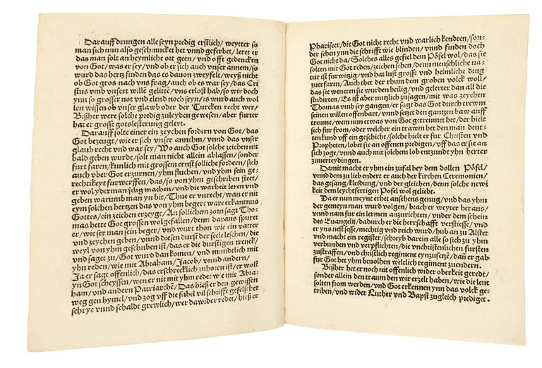 Die Histori Thome Muntzers, des anfengers der Döringischen vffrur, seer nutzlich zulesen. Ermanung des Durchleuchtigen Fursten vnnd Herrn, Herrn Philippsen Landtgraue zu Hessen etc. an die Ritterschafft, die Bauren (vnder dem scheyn des Euangelions sich wider alle oberkeit, durch falsch Predicanten verfurt, setzende) trostlich anzugreyffen.