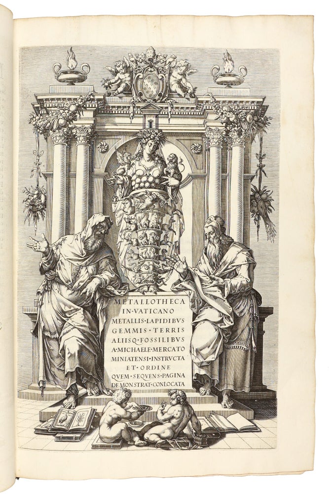 Metallotheca: opus posthumum, auctoritate & munificentia Clementis undecimi pontificis maximi e tenebris in lucem eductum : opera autem & studio Joannis Mariæ Lancisii archiatri pontificii illustratum.